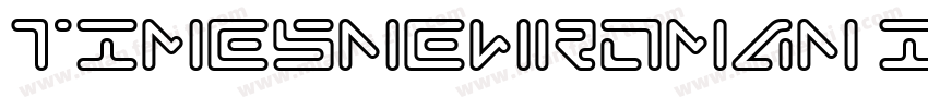 timesnewroman ii字体转换